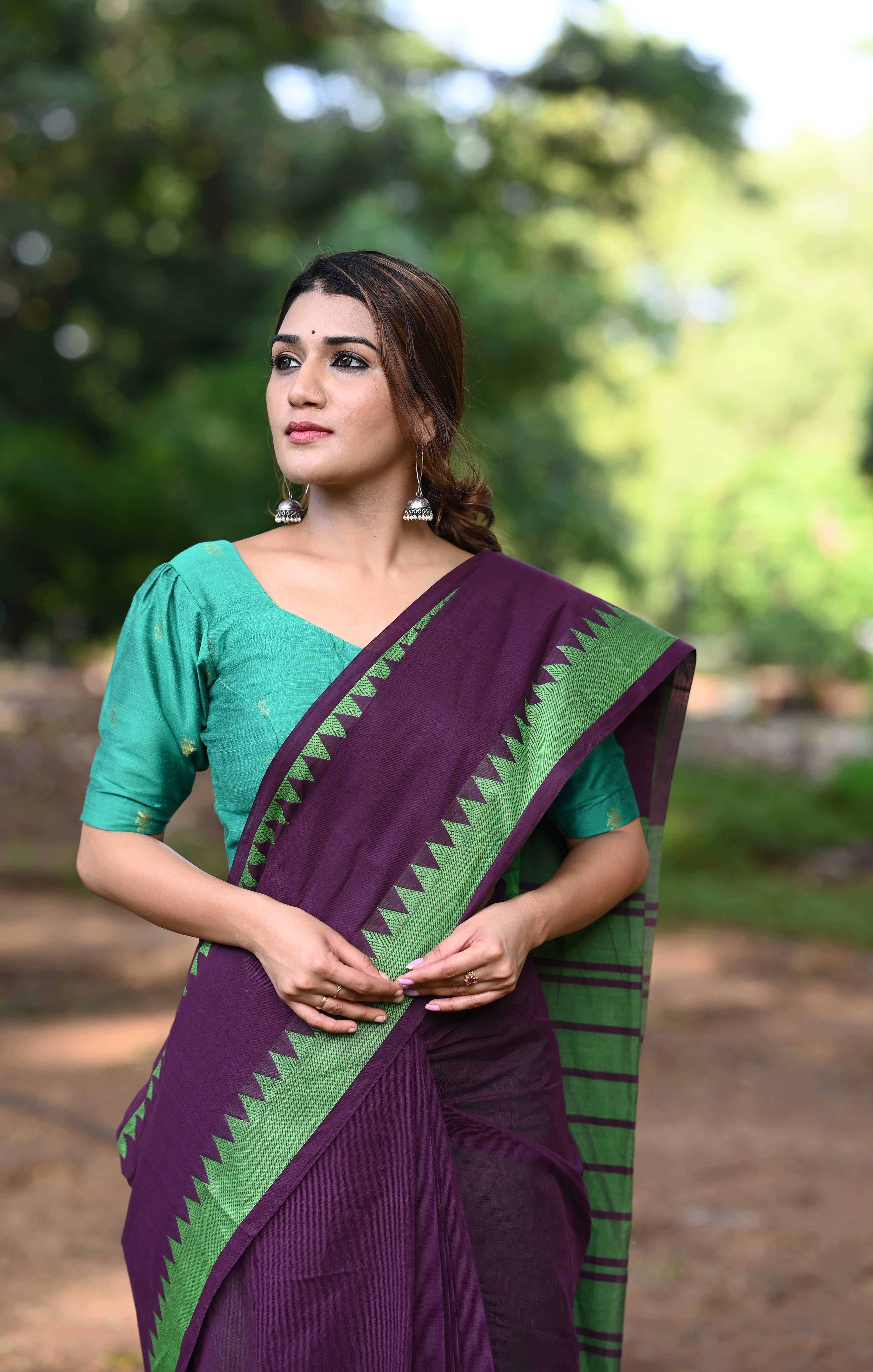 Buy Weavesmart Mangalagiri Silk / Cotton Women Saree With  Blouse-FRSKPKLSASI84479 Online at Best Prices in India - JioMart.