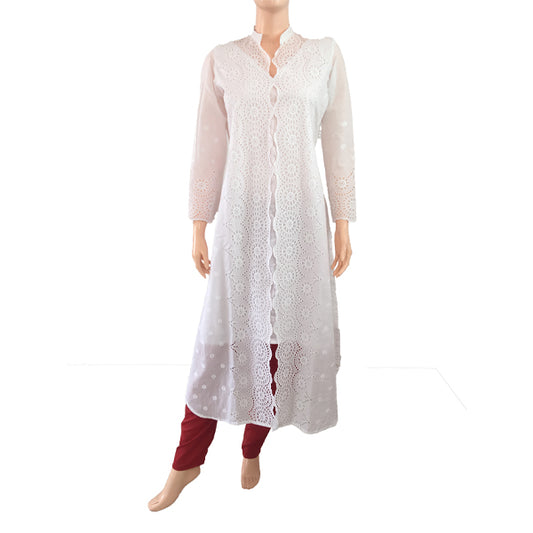 Buy Online CReadymade utwork Cotton Kurtis- Scarlet Thread